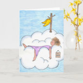 Carte Angel hors service (Fleur jaune)