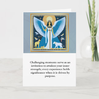 Carte angel message egypt  happy birthday