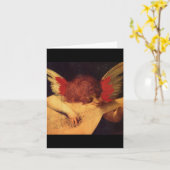 Carte Angel Musicien, Rosso Fiorentino Christian (Fleur jaune)