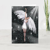 Carte Angel Note Vide à l'intérieur (Devant)