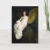 Carte Angel, peinture populaire d'Albert H. Thayer (Devant)