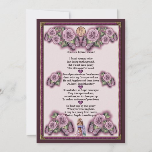 Carte Angel Pennsylvanie du ciel (Devant)