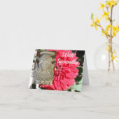 Carte Angel Sympathy (Fleur jaune)