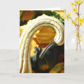 Carte Angel Wing Gourd (Fleur jaune)