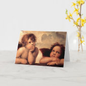 Carte Angels Cherubs (Fleur jaune)