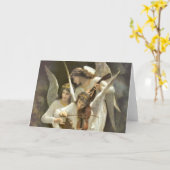 Carte Angels de musique (Fleur jaune)