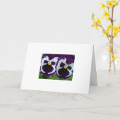 Carte Angels tout around us ! Greeting card (Fleur jaune)