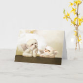 Carte Anges (Fleur jaune)