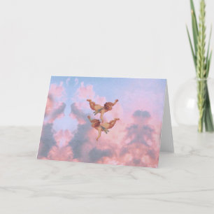 Carte Anges dans le ciel