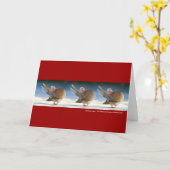 Carte Anges de danse III (Fleur jaune)