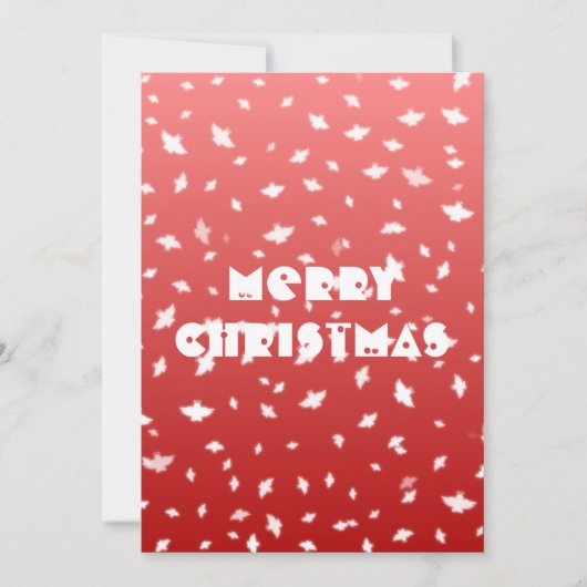 Carte Anges de Noël (Devant)