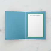 Carte Anges de Noël rétro vintage (Intérieur)