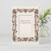 Carte Anges Fuchsia Kate Greenaway (Debout devant)