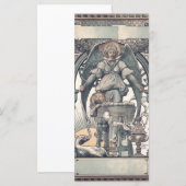 Carte Anges gardiens avec l'enfant Jésus (Devant / Derrière)