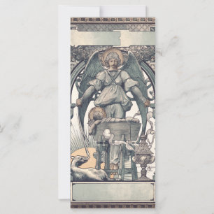 Carte Anges gardiens avec l'enfant Jésus