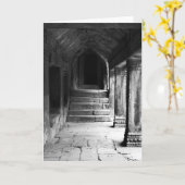 Carte Angkor Vat, Cambodge (Fleur jaune)