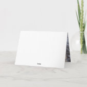 Carte Anglais Springer Spaniel Laissez-le neiger Noël (Dos)