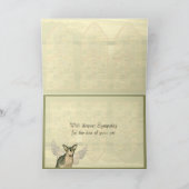 Carte Angle Sphynx avec la sympathie profonde (Intérieur)