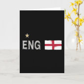 Carte Angleterre Fan Shirt Anglais Drapeau (Fleur jaune)