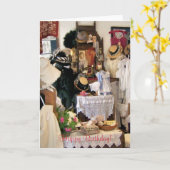 CARTE ANGLETERRE VICTORIENNE (Fleur jaune)