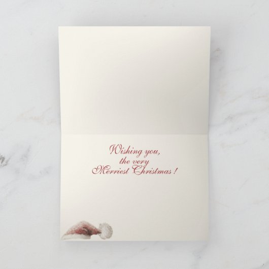 Carte Angora Christmas Goats  (Intérieur)