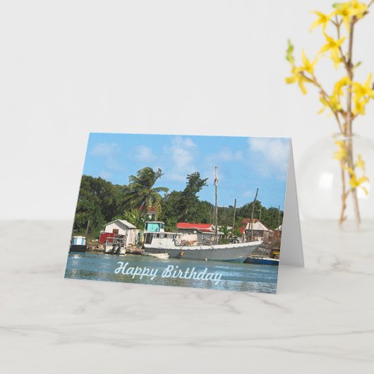 Carte Angua Docked (Fleur jaune)