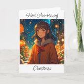 Carte Ani-incroyable jeu d'animations de Noël (Devant)