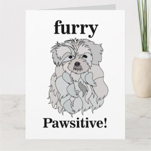 Carte Animal animal animal animal de compagnie de chien