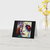 Carte Animal Spirit Ladybug 3 (Fleur jaune)