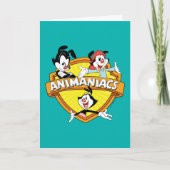 Carte Animaniacs | Warner Brothers & Sister WB Shield (Devant)