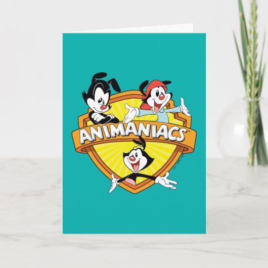 Carte Animaniacs | Warner Brothers & Sister WB Shield (Devant)