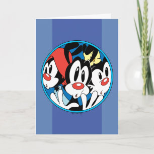 Carte Animaniacs Warner Siblings Circle Graphic
