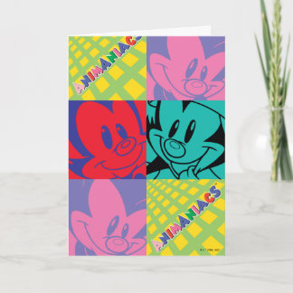 Carte Animaniacs | Warner Siblings Pop Art Graphic