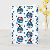 Carte Animaniacs | Yakko, Wakko, & Motif du cercle de po (Fleur jaune)
