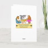 Carte Animation des races de chiens mignonnes et amusant (Dos)