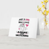 Carte Animation et Sketching (Fleur jaune)