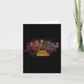 Carte Animation Zombies Undead Heroes And Villains (Devant)