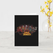 Carte Animation Zombies Undead Heroes And Villains (Fleur jaune)