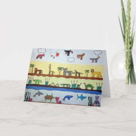 Carte Animaux (Devant)