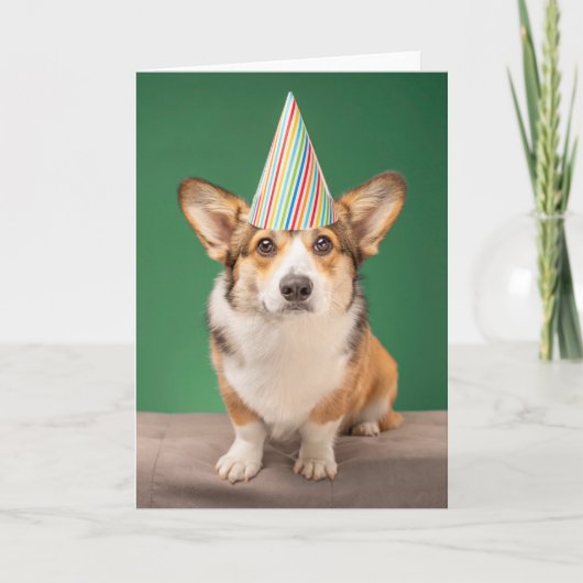 Carte Animaux Bébés les Plus Mignons | Chiot d'anniversa (Devant)