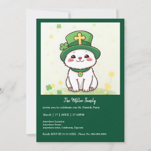 Carte Animaux chanceux déguisés - Saint Patrick’s Day Fu