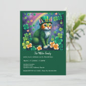 Carte Animaux chanceux déguisés - Saint Patrick’s Day Fu (Debout devant)