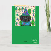 CARTE ANIMAUX D'ANNIVERSAIRE (Dos)