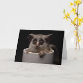 Carte Animaux de bébés cutest | Bébé mignon (Fleur jaune)