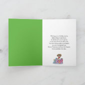 Carte Animaux de compagnie Joyeux Noël Terrier et Labrad (Intérieur)