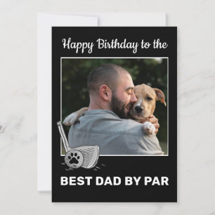 Carte Animaux de compagnie Photo Best Papa By Par Golf C