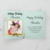 Carte Animaux De Fête Drôle Mignonne Joyeux Anniversaire (Intérieur)