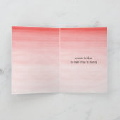 Carte Animaux de la jungle de safari à l'aquarelle Félic (Intérieur)