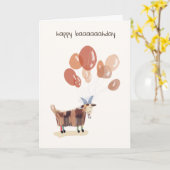 Carte Animaux mignons Animaux Animaux domestiques soyeux (Fleur jaune)