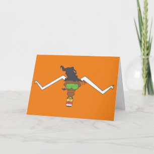 Carte Animaux pleins d'attitude® Lone Star Steer Hallowe